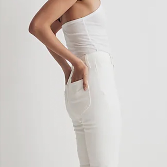 NWT Madewell size 32 The perfect vintage flare jean in white - Picture 2 of 12